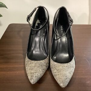 Nine West wedge pumps